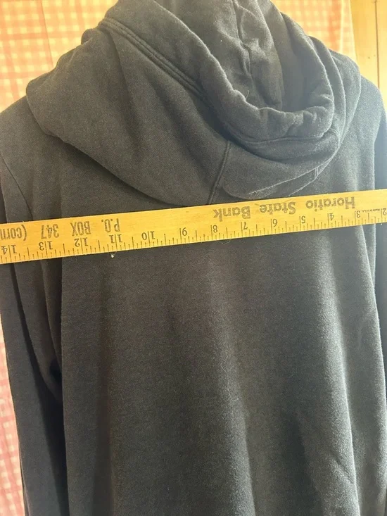 Nike Black Hoodie with Gold and Silver Logo - Picture 3 of 5